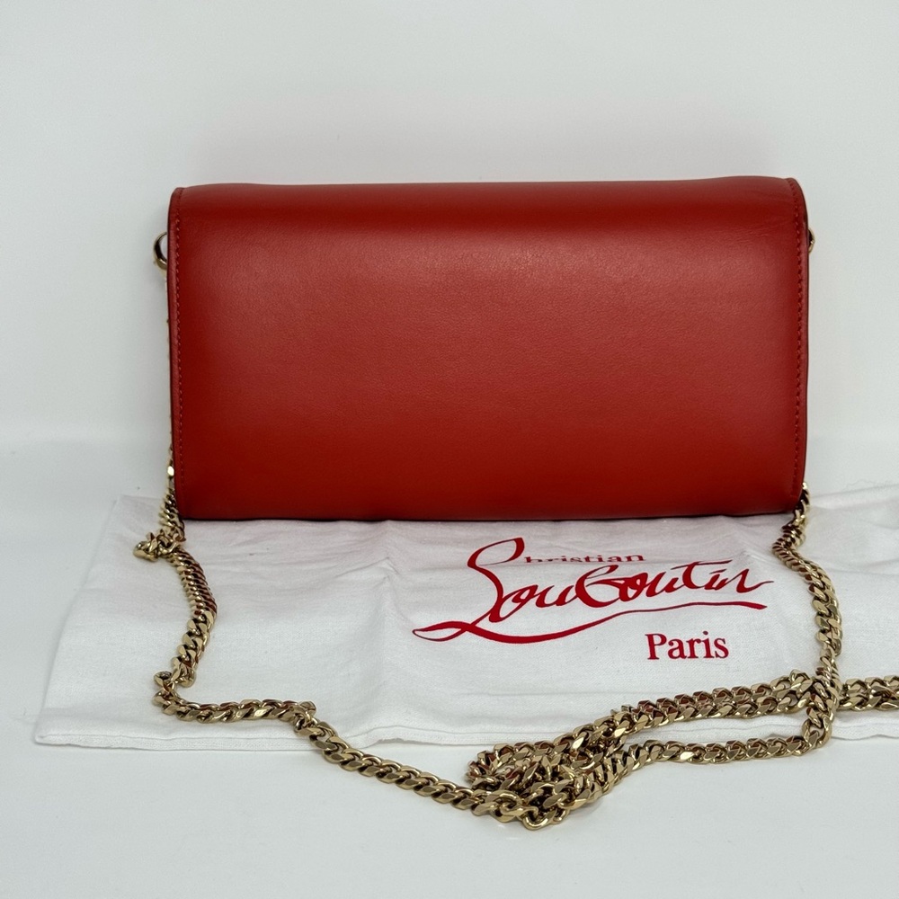 Authentic Christian Louboutin - Loubi 54 Wallet On Chain - Crossbody - Picture 2 of 12